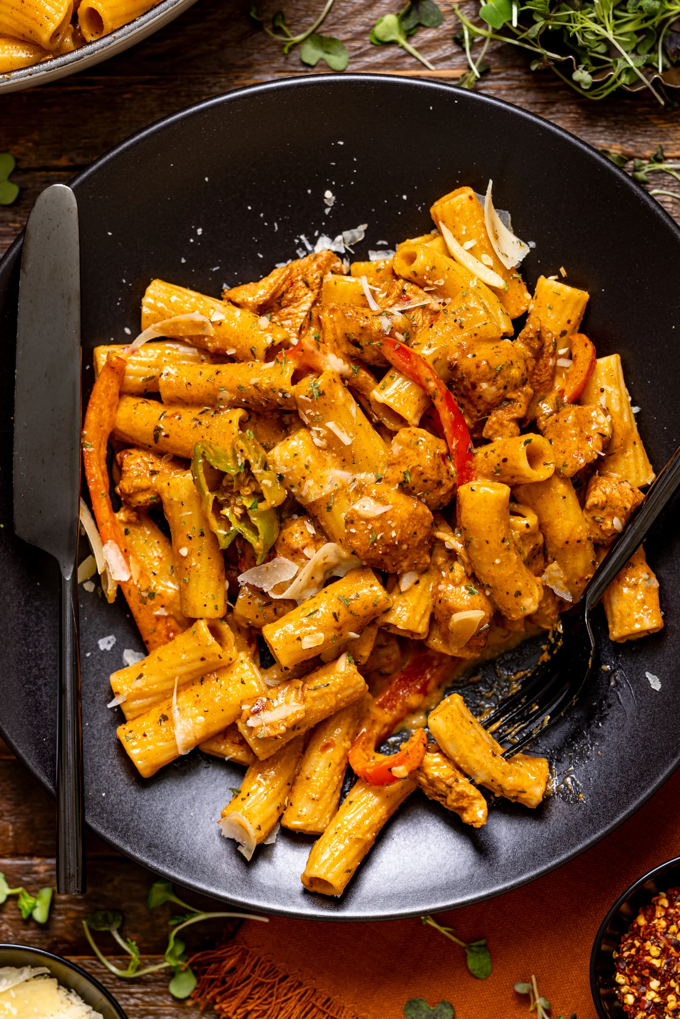 Authentic Jerk Chicken Rasta Pasta