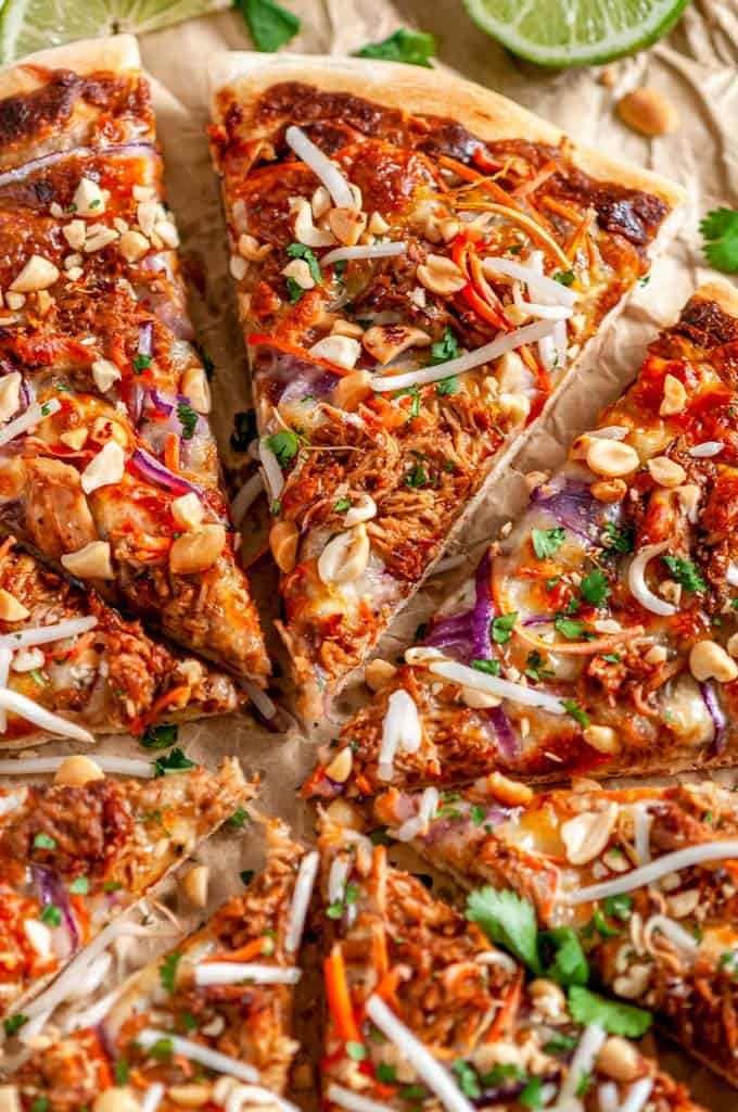 Thai Chicken Pizza