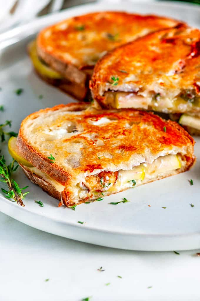 Fig Apple Grilled Cheese