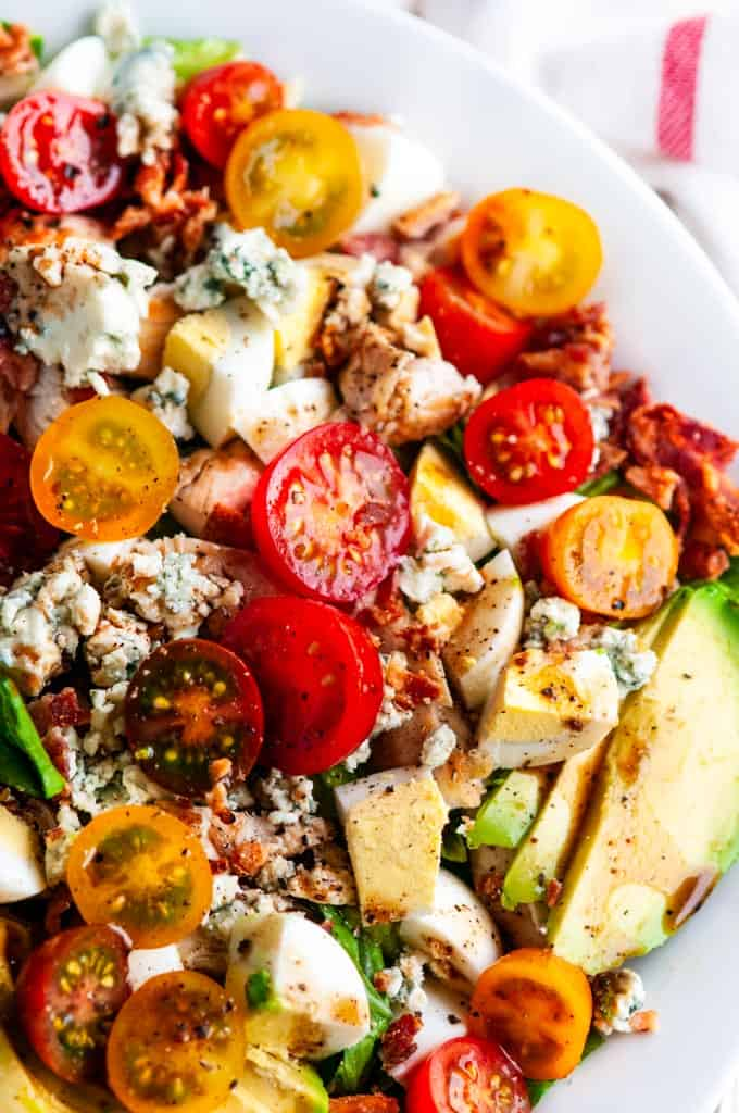 Cobb Salad with Dijon Balsamic Vinaigrette