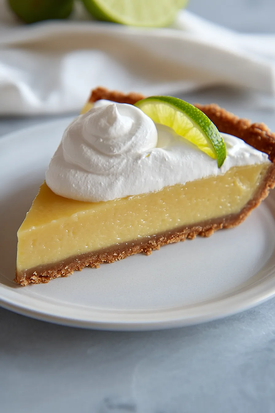 Tropical Mango Key Lime Pie