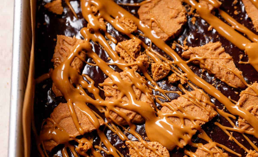 Biscoff Brownies