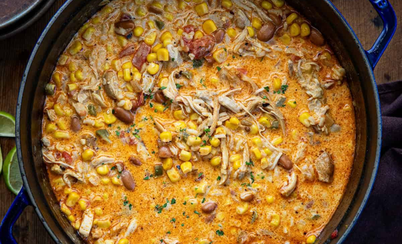 Creamy Chipotle Chicken Soup