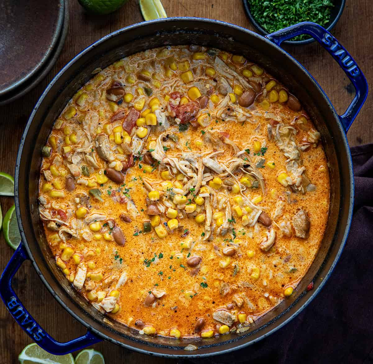Creamy Chipotle Chicken Soup