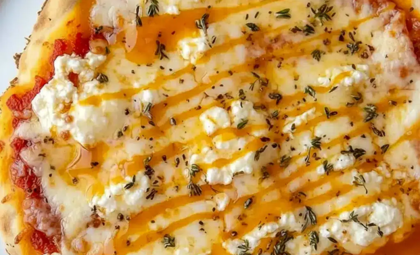 Hot Honey Ricotta Pizza