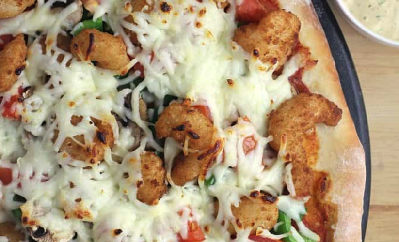Shrimp Po’ Boy Pizza