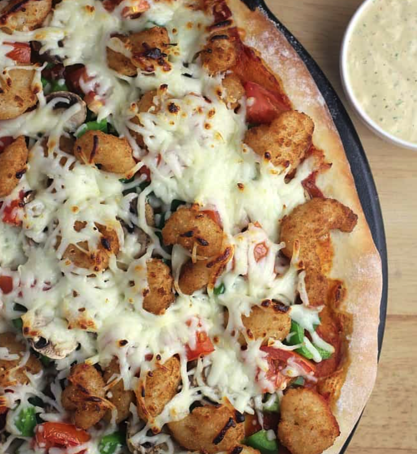 Shrimp Po’ Boy Pizza
